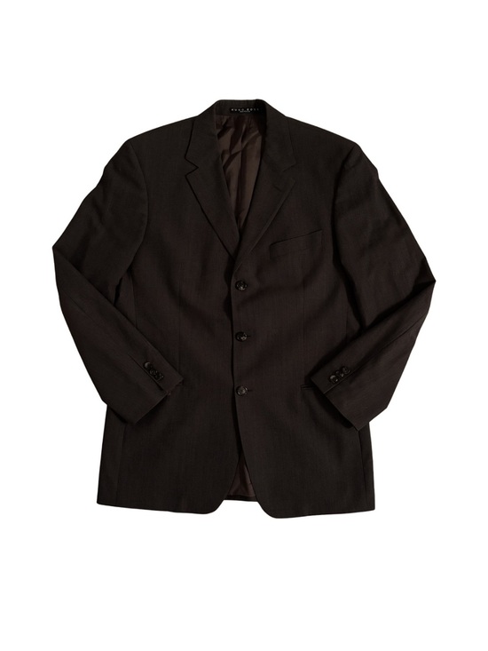 Hugo Boss Other - Hugo Boss Y2K Chocolate Brown Three-Button Suit Jacket